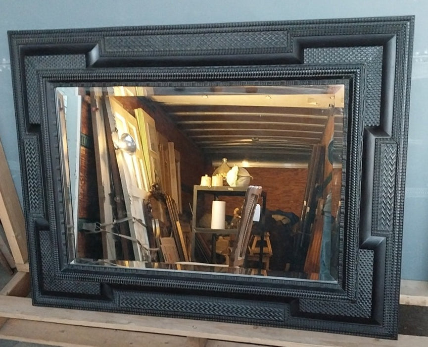 RESTORATION HARDWARE LARGE BLACK MIRROR