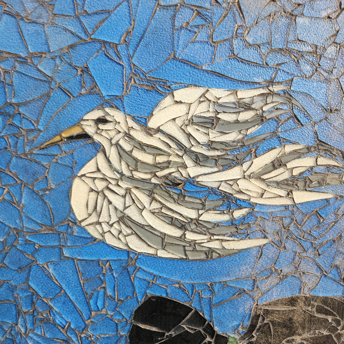 SET OF MOZAIC BIRD PANELS