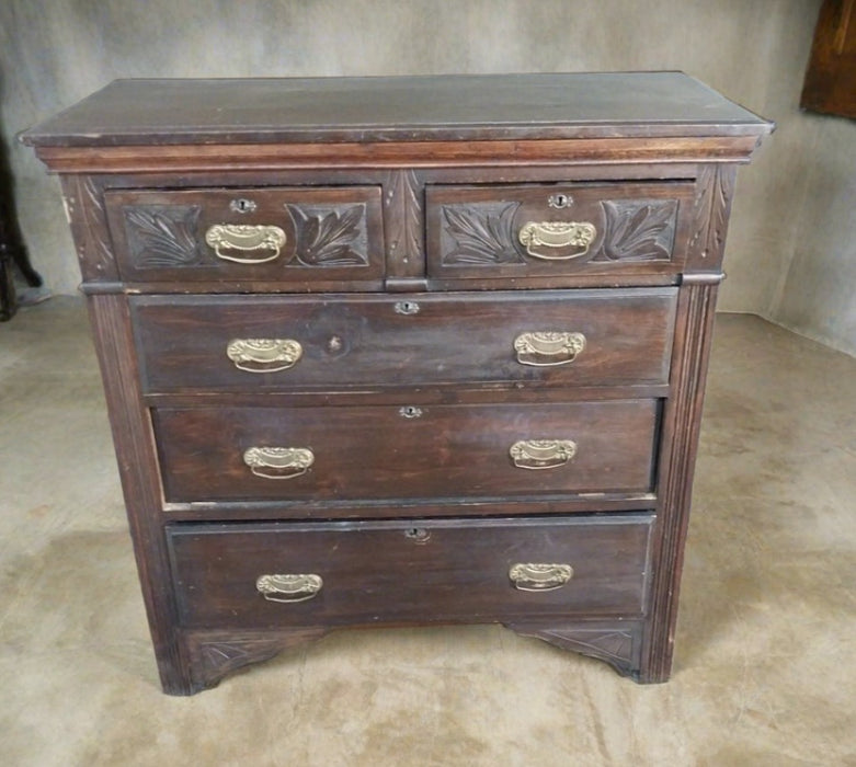 EDWARDIAN 5 DRAWER  CHEST