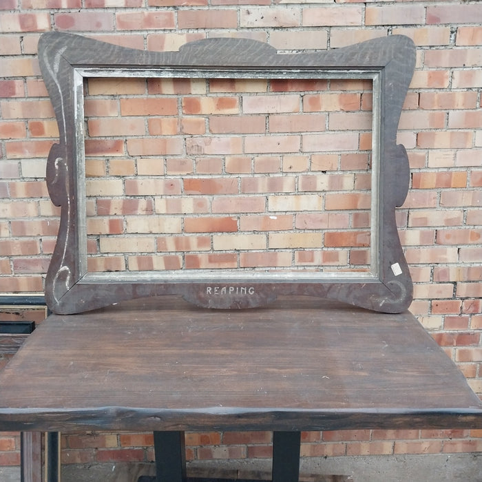 NOUVEAU OAK WITH SILVER FRAME