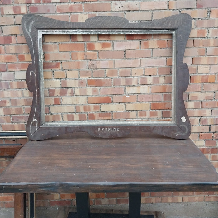 NOUVEAU OAK WITH SILVER FRAME