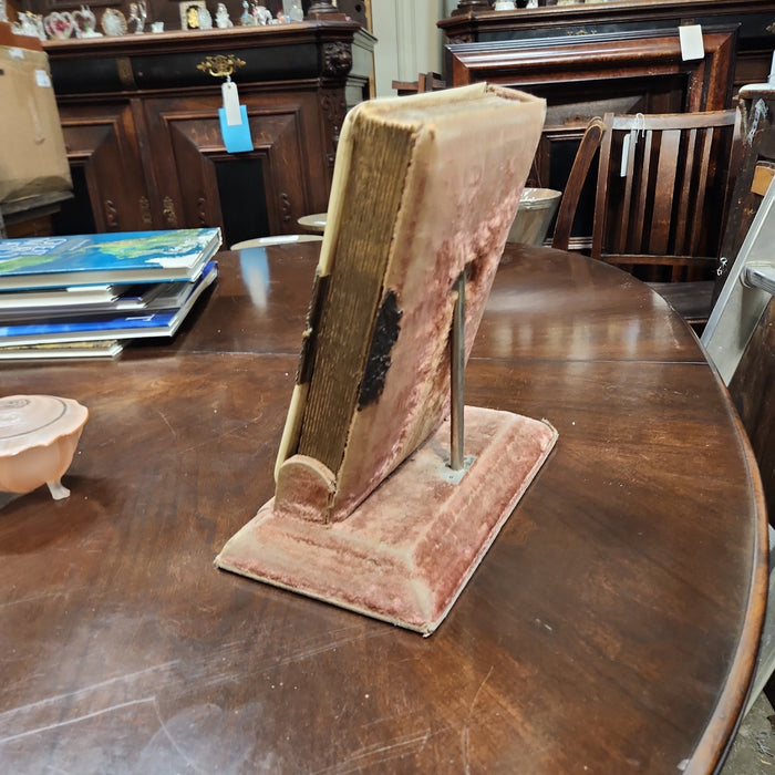 1880'S VICTORIAN PHOTO ALBUM WITH SMALL KEEPSAKE DRAWER