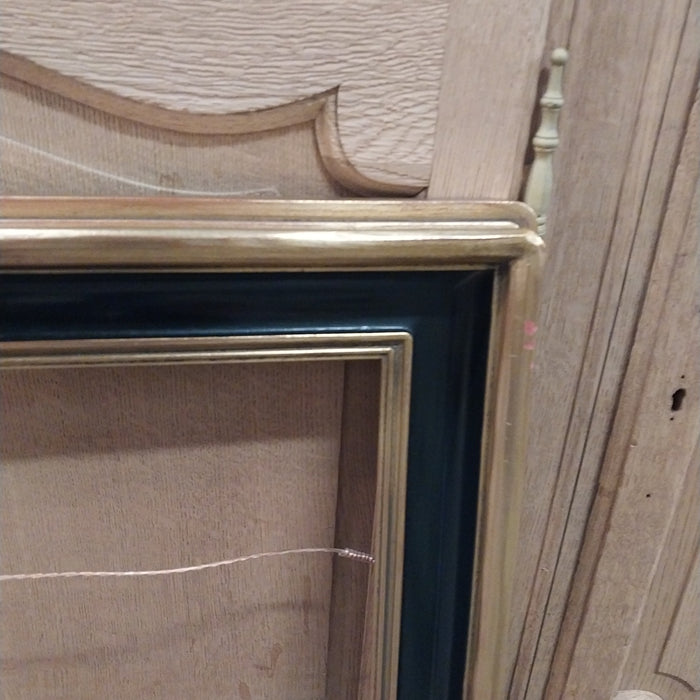 GILT FRAME WITH BLACK