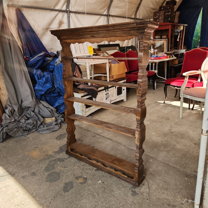 EARLY TALL SHALLOW WALL SHELF