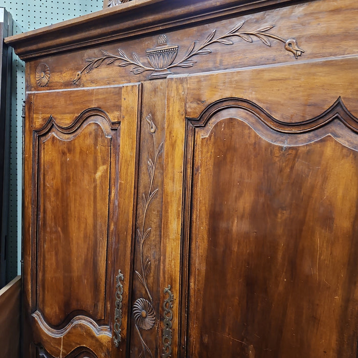 LARGE CORNER ARMOIRE