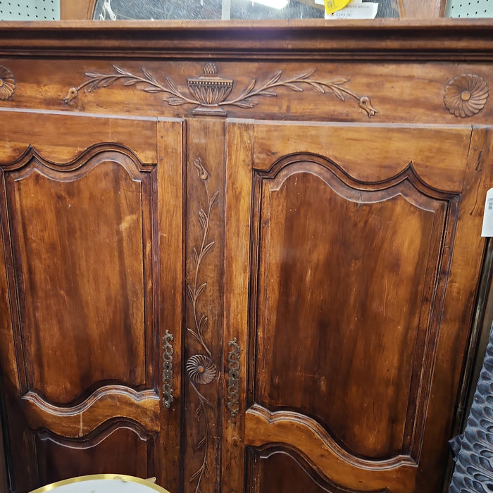 LARGE CORNER ARMOIRE