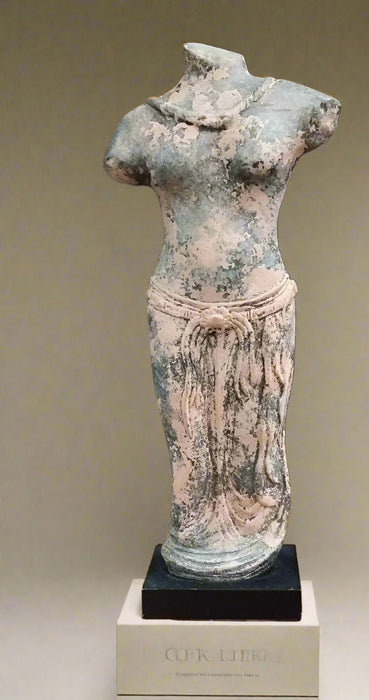 PINK DISTRESSED PAINTED GODDESS TORSO