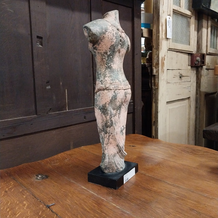 PINK DISTRESSED PAINTED GODDESS TORSO