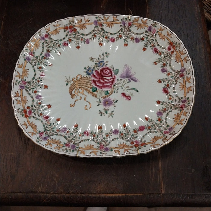 DECORATIVE IRONSTONE PLATE