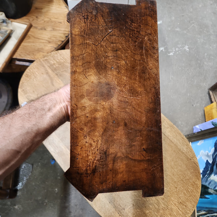 FRENCH WALNUT WALL SHELF