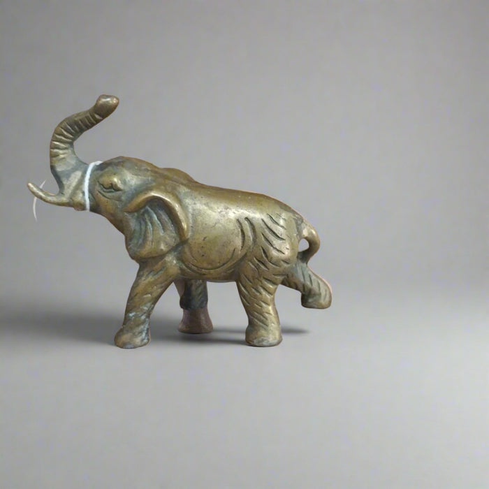 SMALL BRASS ELEPHANT