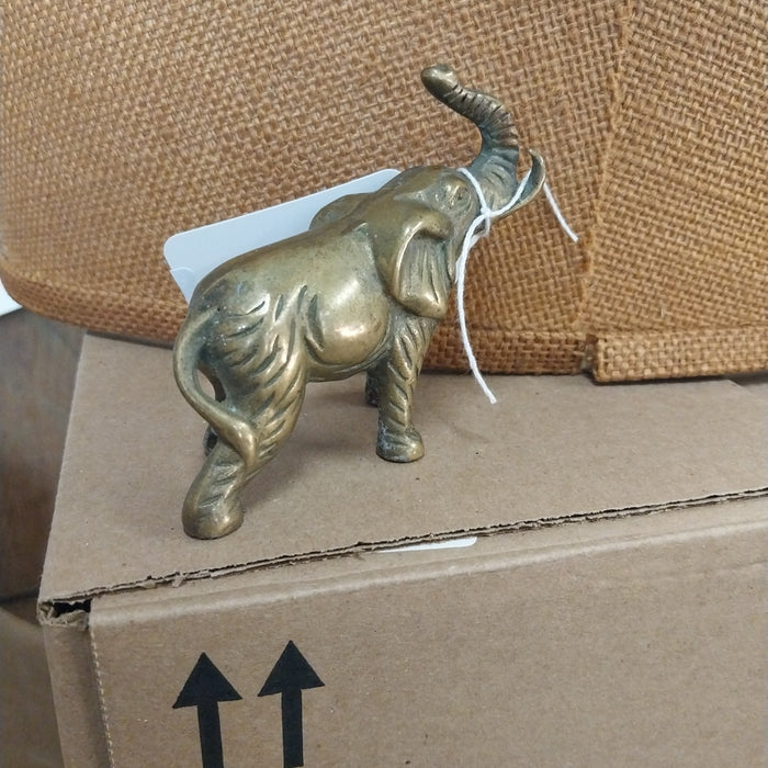 SMALL BRASS ELEPHANT