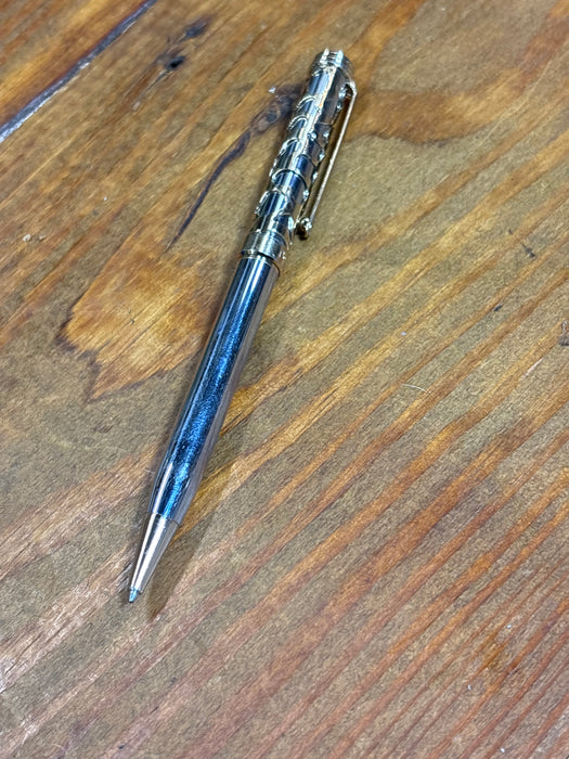 ORNATE PIERRE CARDIN GOLD BALL POINT PEN
