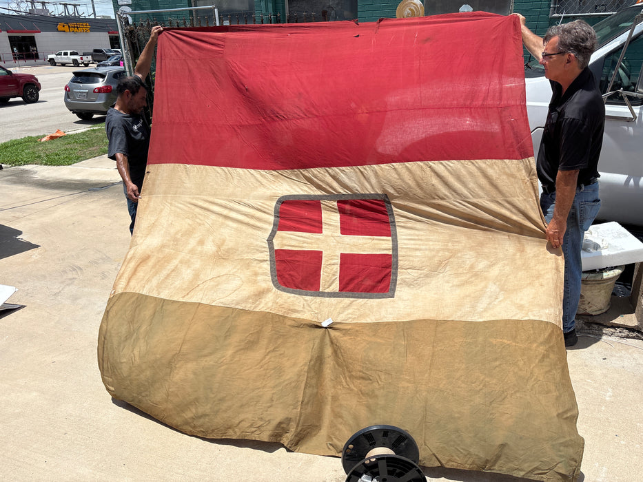 OLD RED HOSPITAL FLAG