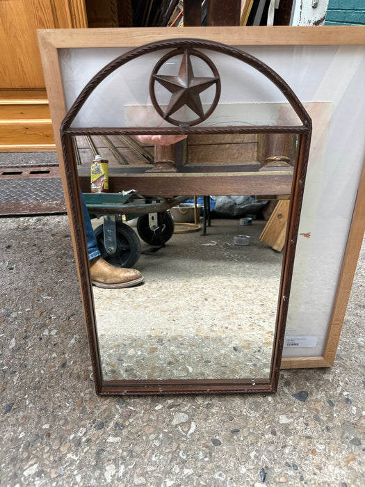 TEXAS METAL SMALL MIRROR
