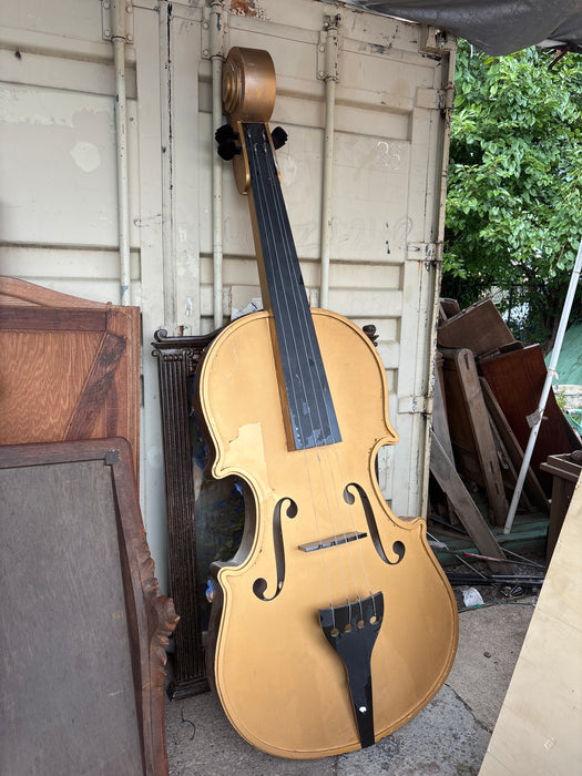 LARGE DECORATIVE CELLO - AS FOUND