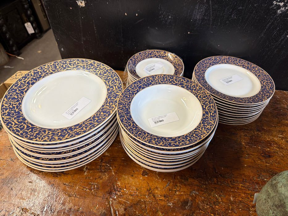 SET OF 47 MIKASA CHINA PLATES AND SAUCERS