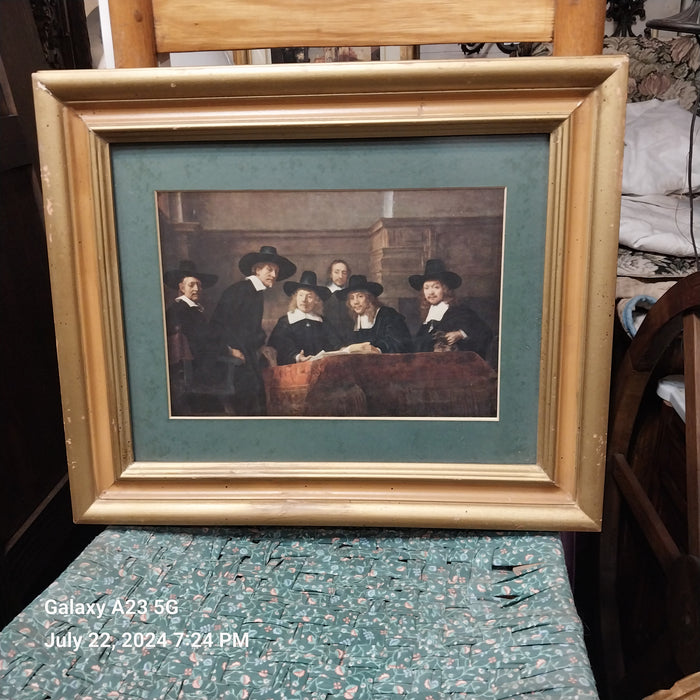 FRAMED HISTORICAL PRINT FROM NEIMAN MARCUS