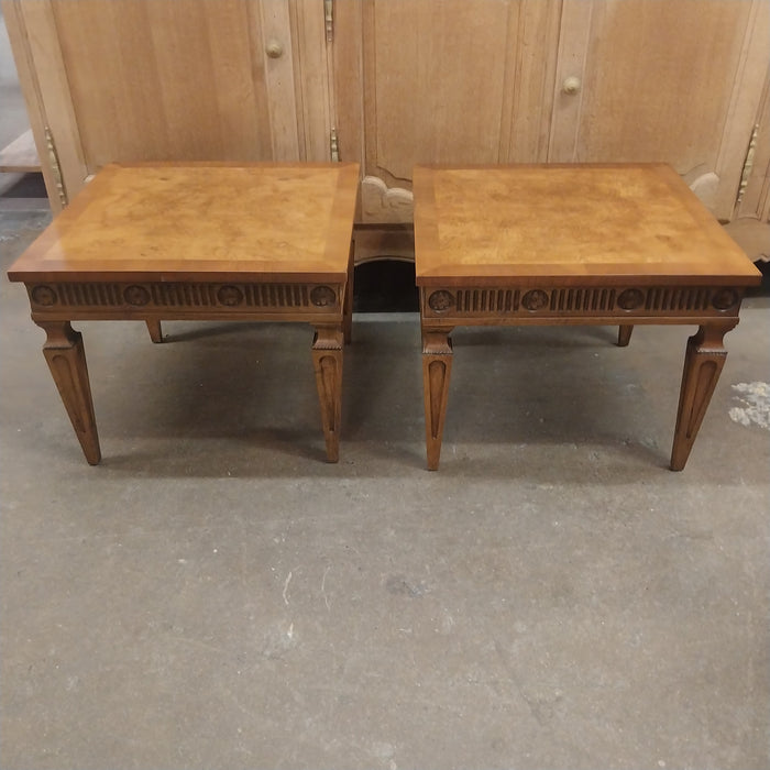 PAIR OF MID CENTURY SIDE TABLES