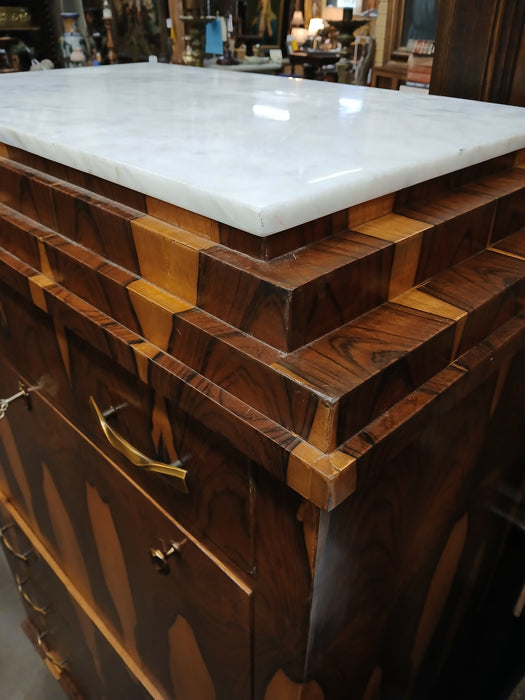 DROPFRONT ABBATANT DESK WITH BOOKMATCHED GRAIN