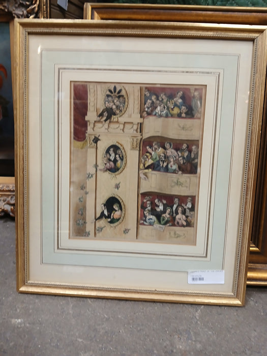 FRAMED PRINT OF THE OPERA