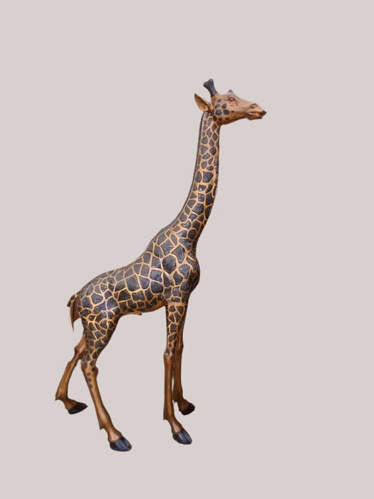 LARGE BRONZE GIRAFFE