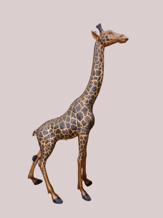 LARGE BRONZE GIRAFFE