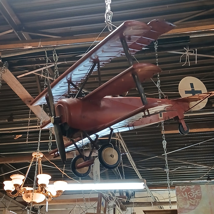 LARGE TOY TRI PLANE