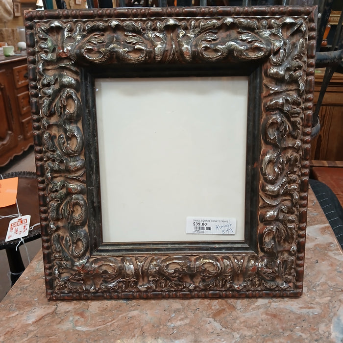 SMALL ALMOST SQUARE ORNATE FRAME
