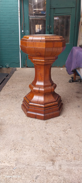PINE 1880"S BAPTISMAL FONT