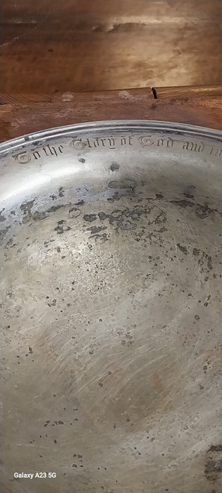 PINE 1880"S BAPTISMAL FONT