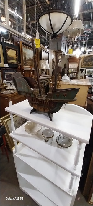 PRIMITIVE GALLEON SHIP MODEL