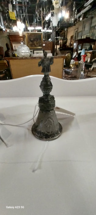 SILVER FIGURAL BELL