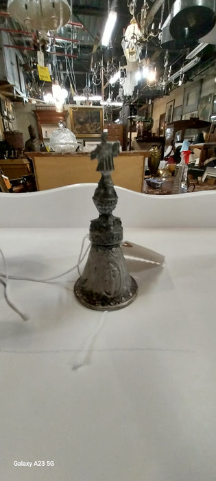 SILVER FIGURAL BELL