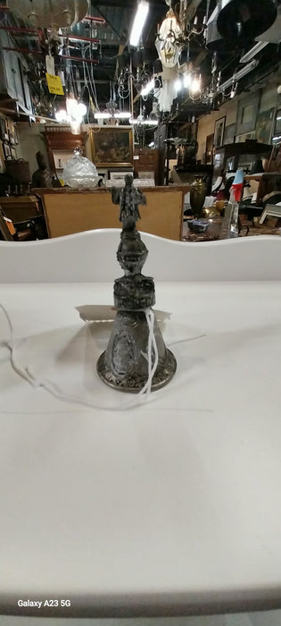 SILVER FIGURAL BELL