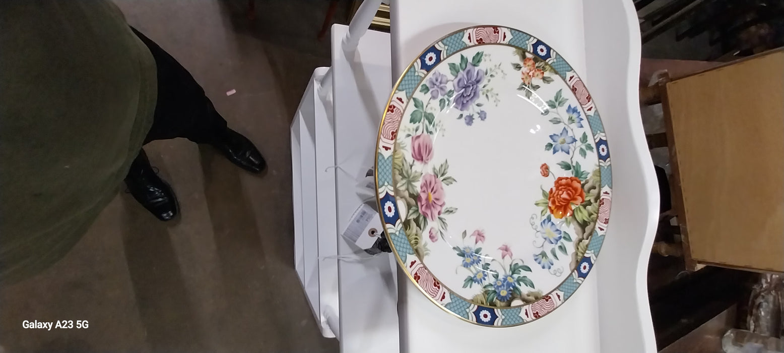 FLORAL PLATE 1985