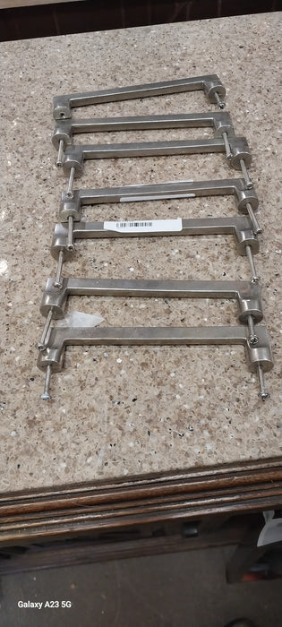 SET OF 7 MODERN STEEL HANDLES