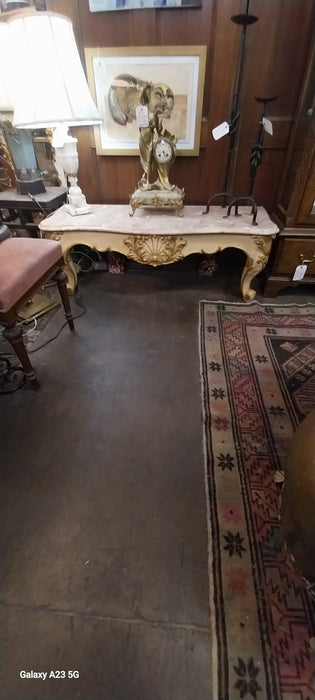 LOW MARBLE TOP CONSOLE