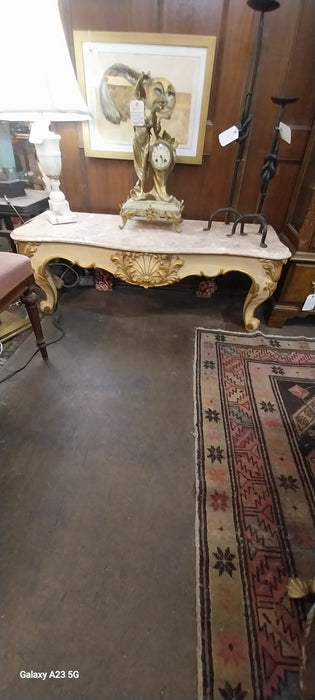 LOW MARBLE TOP CONSOLE