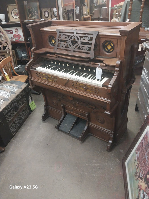 EDWARDIAN PUMP ORGAN BASE