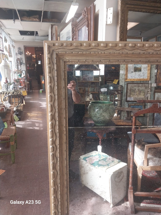 LARGE GOLD FRAMED 3 PANEL MIRROR