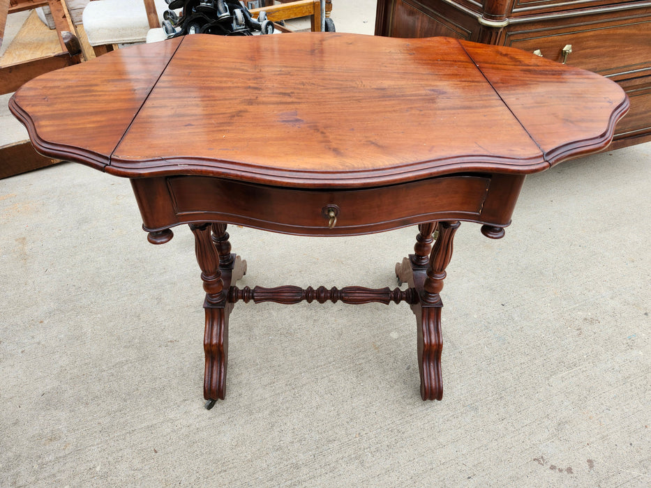 LOUIS PHILIPPE DROP SIDE WORK TABLE