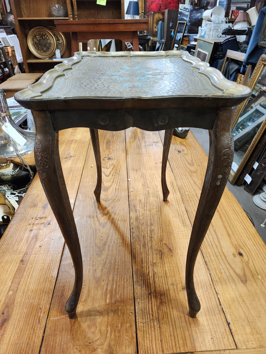 RECTANGULAR SCALLOPED EDGE FLORENTINE TABLE