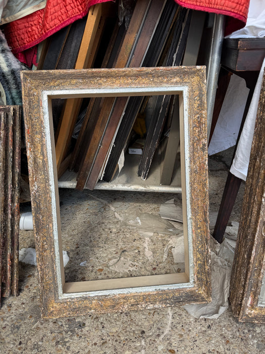 TEXTURED DEEP SHADOW BOX FRAME WITH NO GLASS