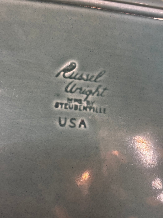 MEDIUM BLUE MID CENTURY STYLE RUSSEL WRIGHT STEUBENVILLE PLATTER