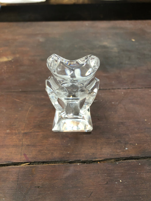 SMALL GLASS FROG MADE IN FRANCE