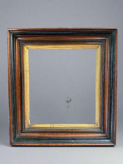 MEDIUM WALNUT FRAME WITH GOLD LINING