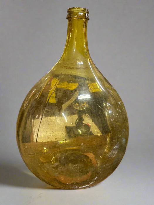 LARGE GOLD DEMI JOHN BOTTLE-EACH