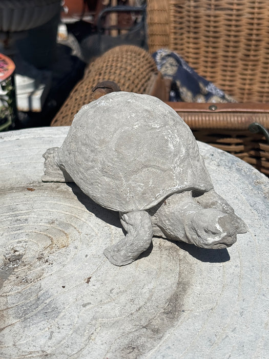 LONG NECK CONCRETE TORTOISE 1 EACH OF 2