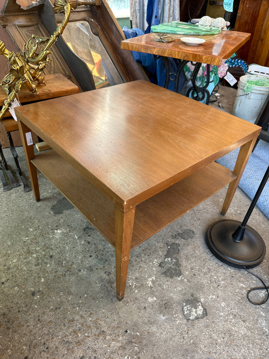 MID CENTURY MODERN SQUARE COFFEE TABLE